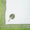 NAPKIN PALM PLAZA GREEN 50X50