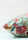 PILLOWCASE CONTRAST GRAND GARDEN AQUA