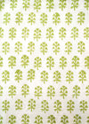 PILLOWCASE CONTRAST EMPIRE BLOCK GREEN