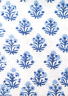 PILLOWCASE CONTRAST THISTLE BLUE