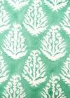 PILLOWCASE CONTRAST CANDELABRA AQUA