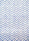 PILLOWCASE CONTRAST GEOMETRIC BLUE