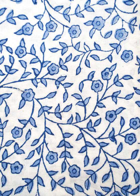 PILLOWCASE MINI VINE BLUE