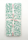 PILLOWCASE MINI VINE AQUA