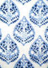PILLOWCASE FEATHER BLOCK BLUE