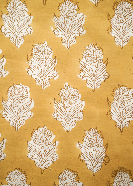 PILLOWCASE DAISY BLISS MUSTARD