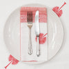 NAPKIN PALM PLAZA PINK 50X50