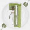 NAPKIN PALM PLAZA GREEN 50X50