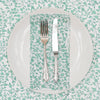 NAPKIN MINI VINE AQUA 50X50