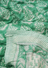 QUILT AQUA CANDELABRA