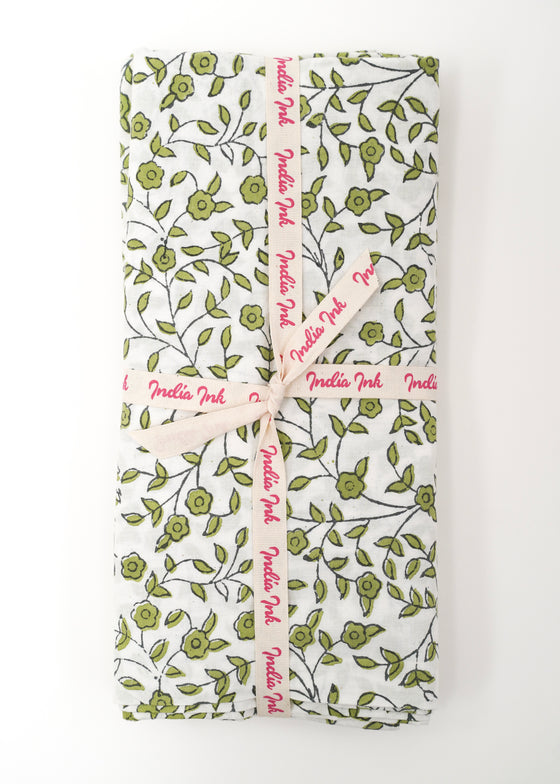 PILLOWCASE MINI VINE GREEN