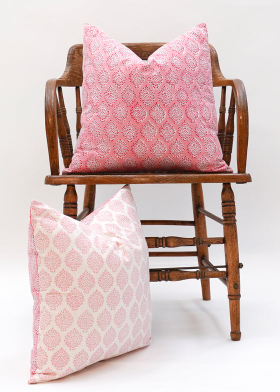 CUSHION KING SPADE PINK 45X45