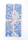 PILLOWCASE CONTRAST THISTLE BLUE