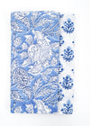 PILLOWCASE CONTRAST THISTLE BLUE