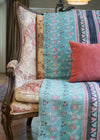 KANTHA VINTAGE ROSETTE - India Ink Home Decor