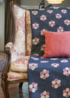 KANTHA VINTAGE ROSETTE - India Ink Home Decor