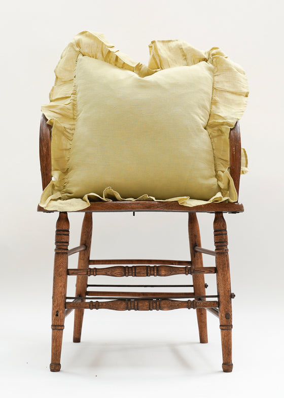 RUFFLED LINEN 45X45