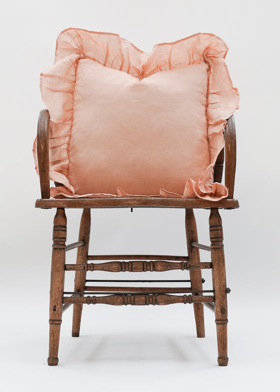 RUFFLED LINEN 45X45