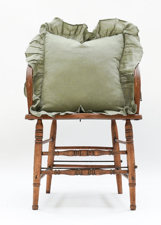 RUFFLED LINEN 45X45