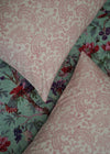 PILLOWCASE SET FINE PAISLEY RED
