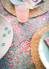 TABLECLOTH ROSY SLATE