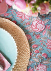 TABLECLOTH ROSY SLATE
