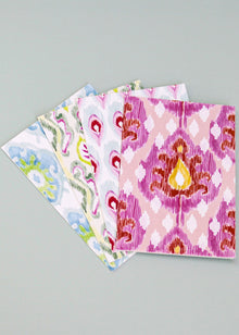  CARDS SET OF 4 IKATS