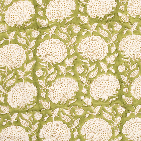 SCALLOPED NAPKIN WALLFLOWER GREEN