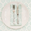 SCALLOPED NAPKIN EMPIRE AQUA