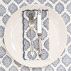 SCALLOPED NAPKIN EMPIRE BLUE