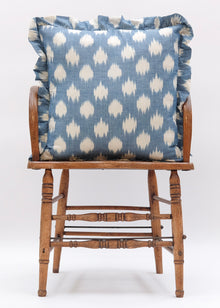  SPOTS & DOTS FRILL FADED BLUE 50x50