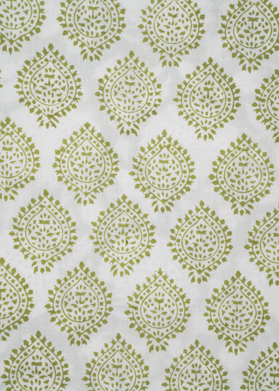 PILLOWCASE CONTRAST WALLFLOWER EMPIRE GREEN