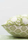 PILLOWCASE CONTRAST WALLFLOWER EMPIRE GREEN