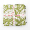 SCALLOPED NAPKIN WALLFLOWER GREEN