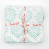 SCALLOPED NAPKIN EMPIRE AQUA