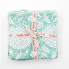 SCALLOPED NAPKIN WALLFLOWER AQUA