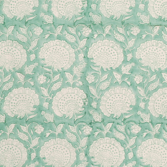 SCALLOPED NAPKIN WALLFLOWER AQUA