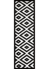 STAR OF INDIA BLACK RUNNER 60 x 200 - India Ink Home Decor