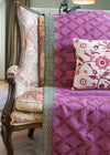 KANTHA VINTAGE SUGAR PLUM - India Ink Home Decor