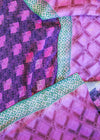 KANTHA VINTAGE SUGAR PLUM - India Ink Home Decor