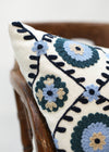 SUZANI WOOL BLUE 40X60
