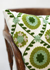 SUZANI WOOL GREEN 40X60