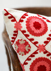 SUZANI WOOL PINK/CORAL 40x60