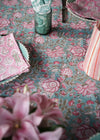 TABLECLOTH ROSY SLATE