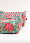 TOILETRY BAG JODPHUR JADE - India Ink Home Decor