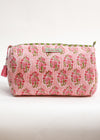 TOILETRY BAG PINK PALACE - India Ink Home Decor