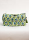 TOILETRY BAG WILD DRIFT GREEN - India Ink Home Decor