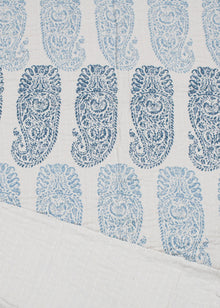  TONAL PAISLEY BLUE