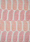TONAL PAISLEY TERRACOTTA