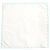 SCALLOPED NAPKIN AQUA